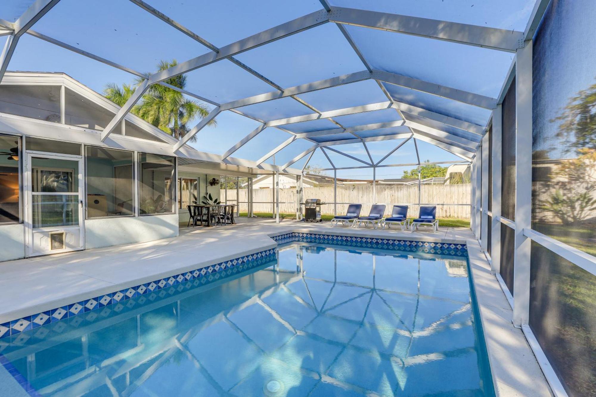 Pet-Friendly Bradenton Home Lanai With Heated Pool! المظهر الخارجي الصورة