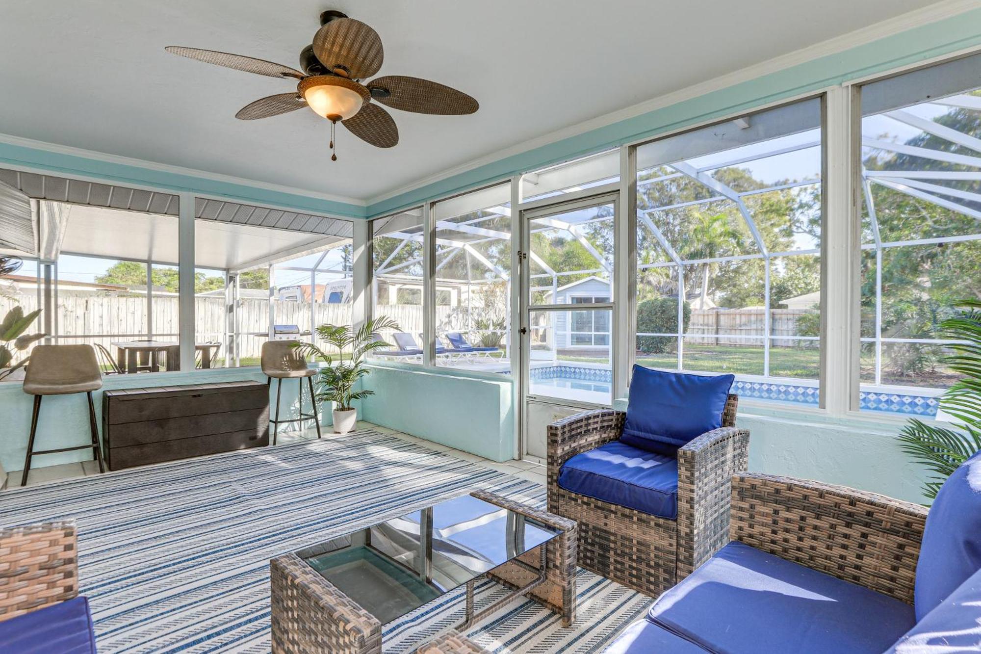 Pet-Friendly Bradenton Home Lanai With Heated Pool! المظهر الخارجي الصورة